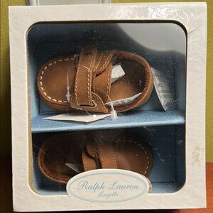 Ralph Lauren Kids Brown Shoes
